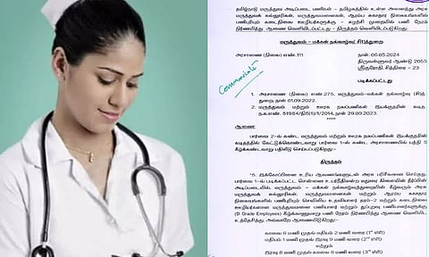 அரசு மருத்துவமனைகளில் இனி `3 ஷிப்டுகள்' - அரசாணை வெளியீடு