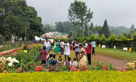 ஏற்காடு கோடைவிழா ஏற்பாடுகள் தீவிரம்: சுற்றுலாப் பயணிகள் கண்டு ரசித்தனர்
