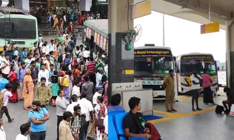 கிளாம்பாக்கத்தில் இருந்து 1 லட்சத்து 76 ஆயிரம் பேர்  2 நாளில் வெளியூர் பயணம்