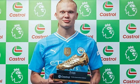 அதிக கோல்கள்-  மீண்டும் Golden Boot வென்றார் எர்லிங் ஹாலண்ட்