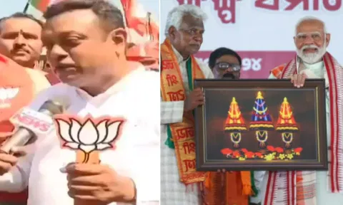 "பூரி ஜெகநாதர் கடவுளே எங்கள் மோடியின் பக்தர்தான்"- பாஜக தலைவரின் சர்ச்சை பேச்சு