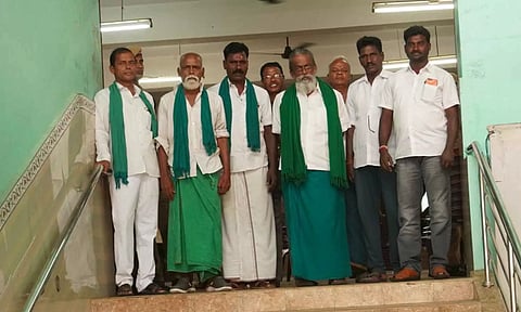 தலைமைச் செயலகத்தை முற்றுகையிட புறப்பட்ட விவசாயிகள் கைது