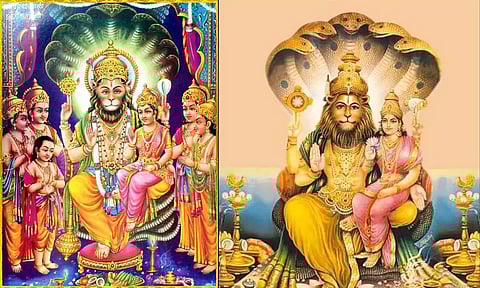 லட்சுமி தேவி, நரசிம்மரின் மடியில் அமர்ந்திருப்பது ஏன் ?