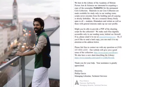 தமிழ் படத்திற்கு புதிய அங்கீகாரம் - ஆஸ்கர் லைப்ரரியில் `பார்க்கிங்'