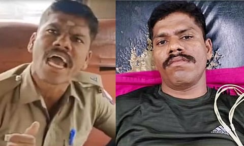 டிக்கெட் எடுக்க மறுத்த விவகாரம்: விசாரணையின்போது மயங்கிய காவலர் மருத்துவமனையில் அனுமதி