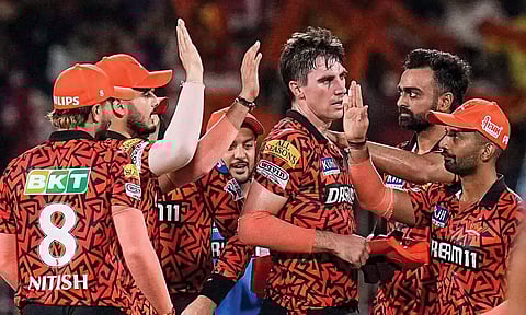 ஐ.பி.எல். 2024: ஜூரெல் போராட்டம் வீண், 2வது அணியாக இறுதிப்போட்டிக்கு முன்னேறிய ஐதராபாத்