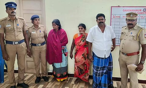 கஞ்சா விற்ற ஒரே குடும்பத்தை சேர்ந்த 3 பேர் கைது