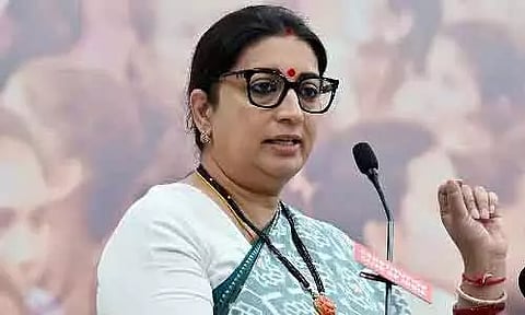 ஒடிசா வளங்களைக் கொள்ளையடிக்க தமிழகத்தை சேர்ந்தவர்கள் முயற்சி- ஸ்மிருதி இரானி