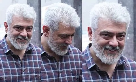 செக்டு ஷர்ட், கியூட் லுக்கில் அஜித் குமார் - வைரலாகும் புதிய புகைப்படங்கள்