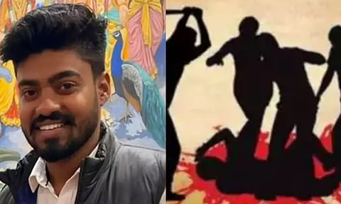 சட்டக் கல்லூரிக்குள் புகுந்து மாணவனை கட்டையால் அடித்துக் கொன்ற கும்பல்.. அதிர்ச்சி வீடியோ