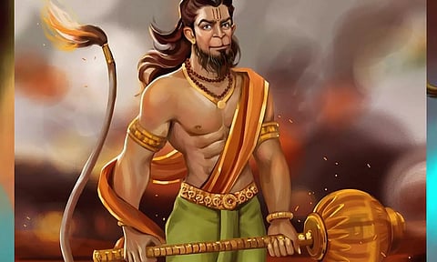 ஸ்ரீ காலபைரவரின் லீலைகளை புரிந்து கொண்டு கோபமுற்ற ஆஞ்சநேயர்