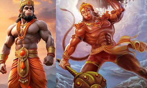 கோபத்தில் மலையை பெயர்த்து சாபம் கொடுத்த ஆஞ்சநேயர்