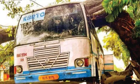 கேரளாவில் பல இடங்களில் கனமழை- கோட்டயம் மாவட்டத்தில் நிலச்சரிவு