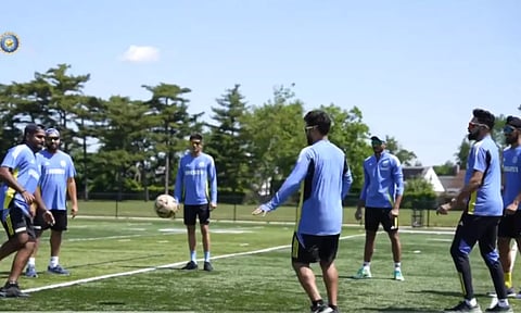 டி20 உலகக் கோப்பை போட்டி: தீவிர பயிற்சியில் இந்திய வீரர்கள்