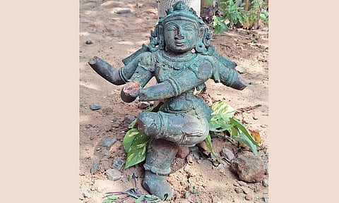 திருச்செந்தூரில் ஐம்பொன் சிலை கண்டெடுப்பு