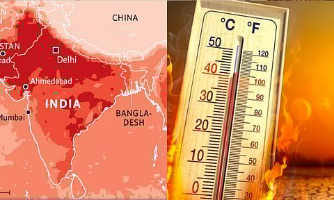 இந்திய வரலாற்றிலேயே அதிகபட்ச வெயில்.. வெப்பத்தில்  பாலைவனத்தையே தோற்கடித்த டெல்லி