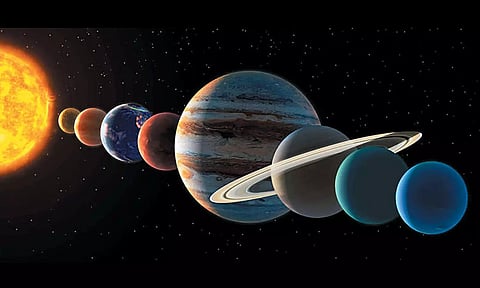 ஒரே நேர்கோட்டில் 6 கோள்கள்: ஜூன் 3-ந்தேதி பார்க்கலாம்