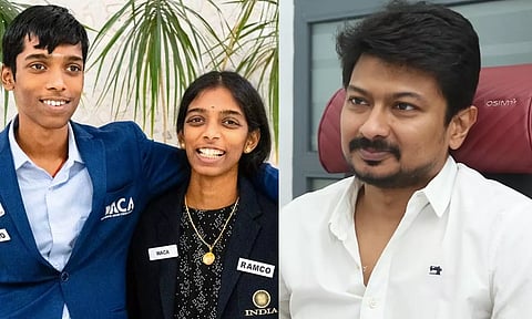 அக்கா- தம்பியின் வெற்றிப் பயணம் தொடரட்டும்..! அமைச்சர் உதயநிதி வாழ்த்து