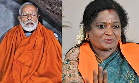 நாட்டு மக்கள் முன்னேற்றத்திற்காக பிரதமர் மோடி தவம் செய்கிறார்- தமிழிசை சவுந்தரராஜன்