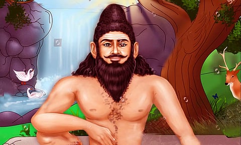 தாடியில் இருந்து தங்கம் எடுத்த ரோமரிஷி சித்தர்