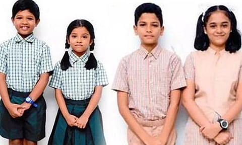 தனியார் பள்ளிகளுக்கு நிகராக அரசு பள்ளி மாணவ-மாணவிகளுக்கு மிடுக்கான சீருடை தயார்