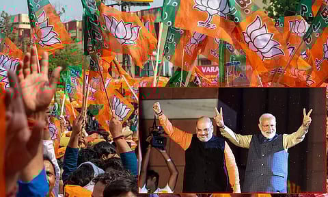 கருத்து கணிப்பின்படி பாஜக கூட்டணிக்கு கைக்கொடுத்த மாநிலங்கள்...