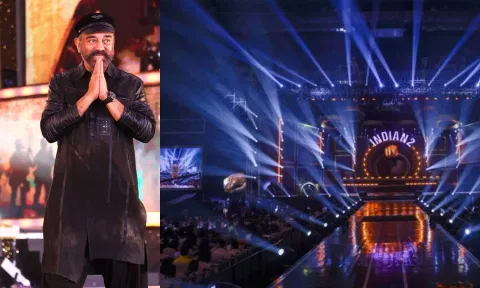 `ஸ்ருதி-லாம் மனசு வச்சிருந்தா நான் இப்போவே தாத்தா தான்' - இந்தியன் 2 விழாவில் கமல்