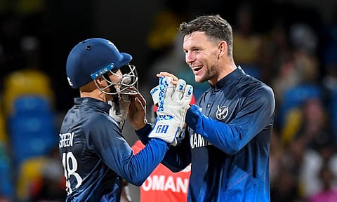 20 ஓவர் உலக கோப்பை: சூப்பர் ஓவரில் நமீபியா வெற்றி