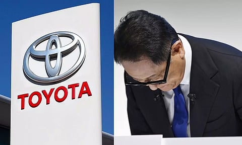 "I AM TRULY SORRY".. தலைகுனிந்து மன்னிப்பு கேட்ட TOYOTA தலைவர்.. நடந்தது என்ன?