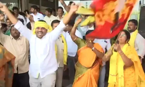ஆந்திராவில் ஆட்சி மாற்றம்- தெலுங்கு தேசம் முன்னிலை