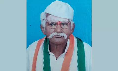 வேடசந்தூரில் 100 வயது சுதந்திர போராட்ட தியாகி மரணம்