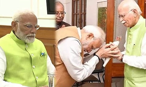 பாஜகவில் இது பதவி ஓய்விற்கான நிறமா? - கலாய்க்கும் நெட்டிசன்கள்