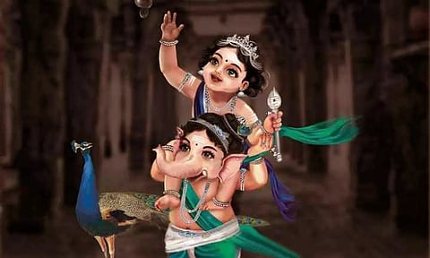 எண்ணிய காரியங்களை ஈடேற்றும் விநாயகர் சன்னதி