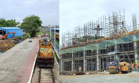 எழும்பூர் ரெயில் நிலையத்தை உலக தரத்துக்கு மேம்படுத்தும் பணிகள் தீவிரம்