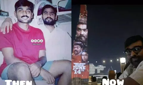துபாயில் விஜய் சேதுபதி : அன்று 'அக்கவுண்டண்ட்' - இன்று 'மகாராஜா'