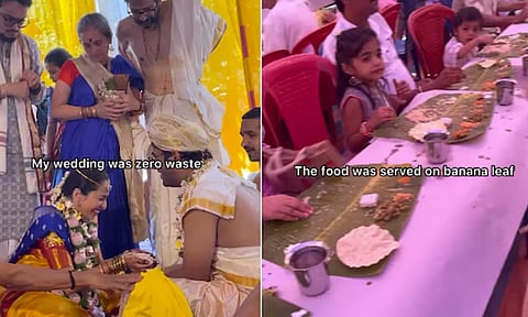 பிளாஸ்டிக் கழிவுகள் இல்லாமல் நடந்த பெண் டாக்டரின் திருமணம்- வீடியோ வைரல்