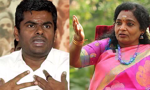 பாஜகவில் சமூக விரோதிகள்.. அண்ணாமலையை அட்டாக் செய்த தமிழிசை - தொடங்கிய பனிப்போர்?