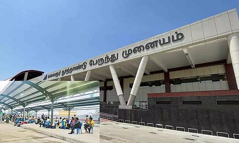 கிளாம்பாக்கம் பஸ் நிலையத்தில் 500 பயணிகள் தவிப்பு