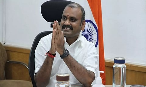 இணையமைச்சர் எல்.முருகனுக்கு நாடாளுமன்ற விவகாரத்துறை ஒதுக்கீடு