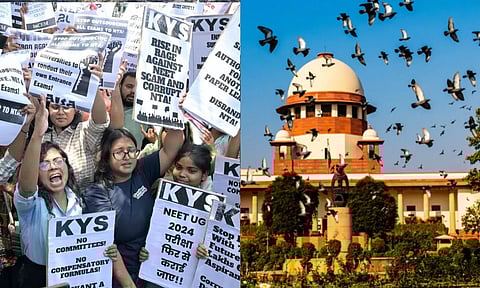 நீட் தேர்வு முறைகேடு: ஆந்திரா- தெலுங்கானாவில் வலுக்கும் போராட்டம்.. உச்சநீதிமன்றத்தில் புதிய மனு