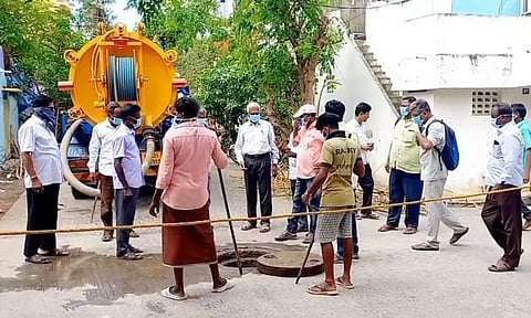 கழிவறையில் விஷ வாயு தாக்கி 3 பெண்கள் பலி: பாதாள சாக்கடை வழியாக பரவியதா? என விசாரணை