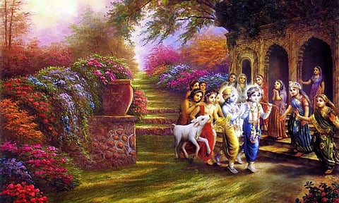 கிருஷ்ணன் லீலைகள் புரிந்த பிருந்தாவனம்