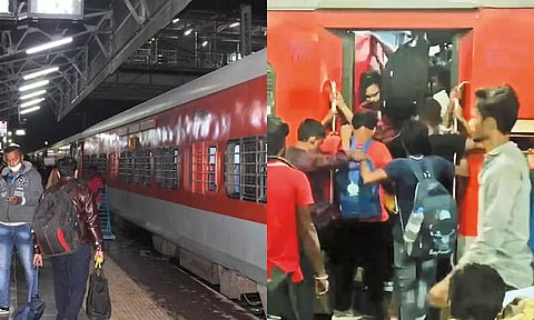 ரெயிலில் சாதாரண டிக்கெட் எடுத்துக்கொண்டு முன்பதிவு பெட்டிகளில் பயணிப்போர் அதிகரிப்பு