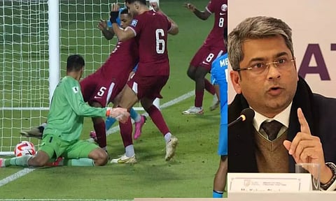 சர்ச்சை கோல் விவகாரம்.. விசாரணை எடுக்கக்கோரி  கடிதம்