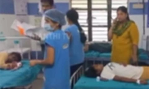 ஓசூர் அருகே  பொதுமக்கள் வாந்தி-மயக்கம்