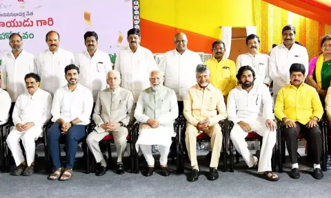 ஆந்திரா அமைச்சரவையின் இலாகா அறிவிப்பு- முதல்வர் மகனுக்கு ஐ.டி துறை
