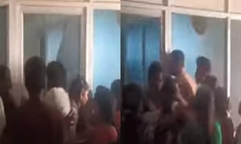 மார்க்சிஸ்ட் கம்யூனிஸ்ட் அலுவலகம் சூறை- 13 பேர் கைது