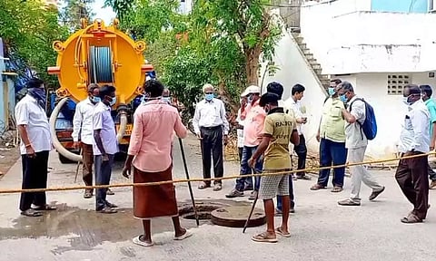 விஷவாயு தாக்கி 3 பேர் பலி எதிரொலி- கழிவுநீர் சுத்திகரிப்பு நிலையத்தில் பெங்களூர் நிபுணர் குழு ஆய்வு
