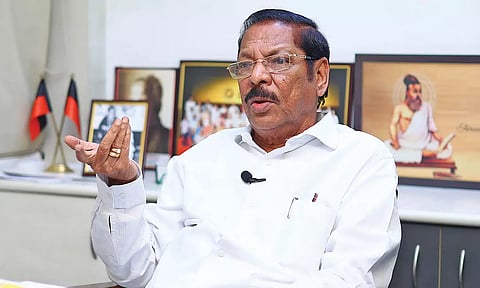 பா.ஜ.க.வுடன் கூட்டணி வைக்கவே அ.தி.மு.க. தேர்தல் புறக்கணிப்பு-ஆர்.எஸ்.பாரதி கடும் தாக்கு