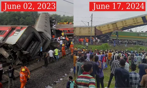 ஜூன் மாதம் இந்தியாவை கதிகலங்க செய்யும் ரெயில் விபத்துகள்